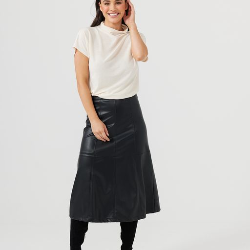 MATRIX MIDI SKIRT