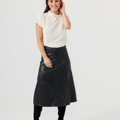 MATRIX MIDI SKIRT