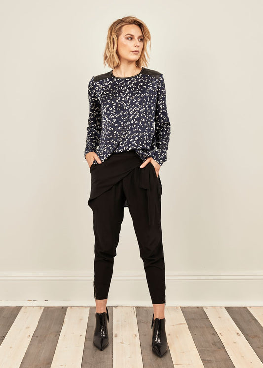 Mock Wrap Pant