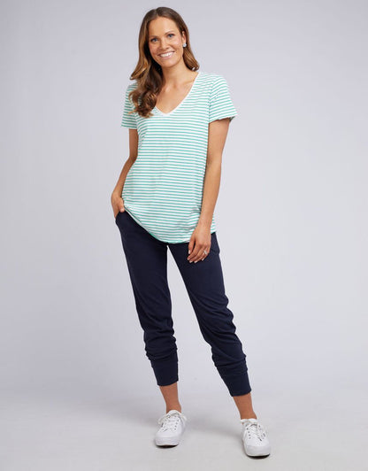 Remi Stripe V Tee