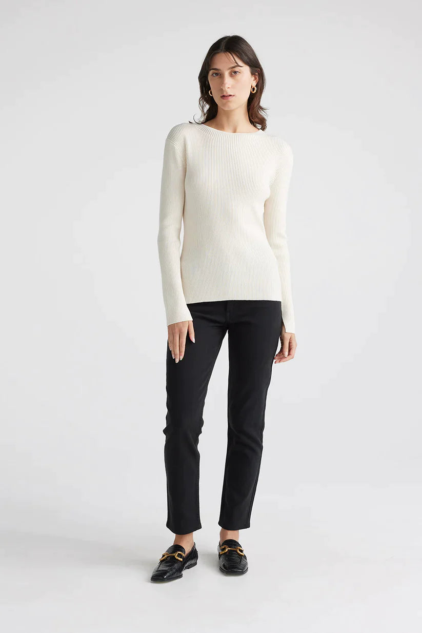 Split Cuff Rib Knit