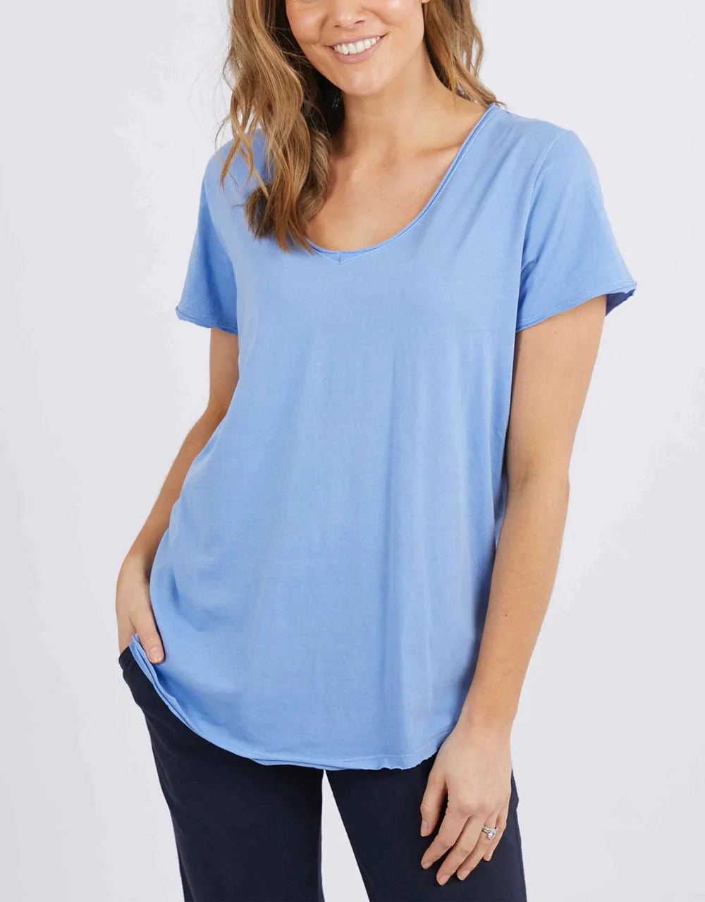 Fundamental V Neck Tee